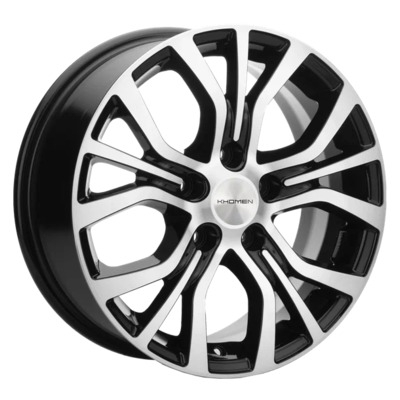 Диски Khomen Wheels 6.5x16/5x110 ET40 D67.1 KHW1608 (Evolute I-Van) Black-FP
