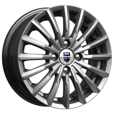 Диски K&K 5.5x14/4x100 ET46 D54.1 Акцент-оригинал (КС641) Дарк платинум