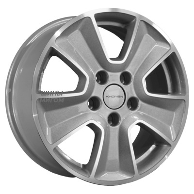 Диски Khomen Wheels 6.5x16/5x114.3 ET43 D67.1 KHW1601 (Sonata) F-Silver-FP