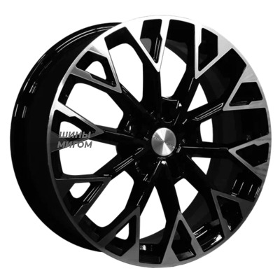 Диски Khomen Wheels 7x17/5x114.3 ET45 D60.1 KHW1718 (Camry) Black-FP