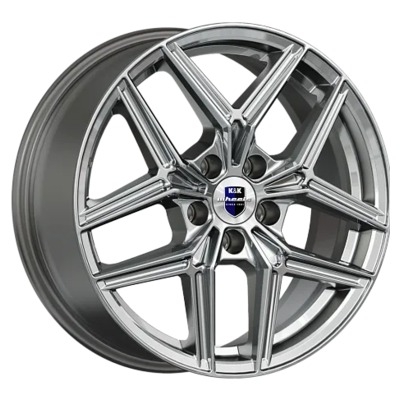 Диски K&K 7x17/5x114.3 ET35 D60.1 Юнион (КС1025) Алмаз черный