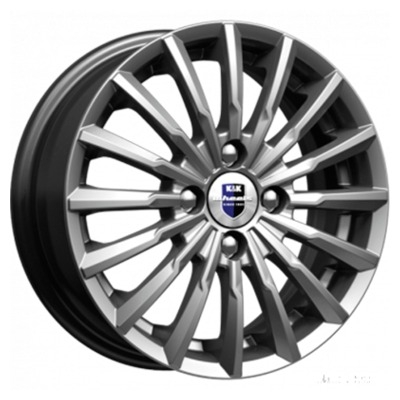 Диски K&K 5.5x14/4x100 ET45 D56.6 Акцент (КС641) Дарк платинум