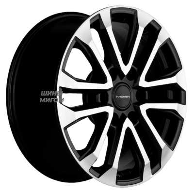 Диски Khomen Wheels 7.5x18/6x139.7 ET45 D93.1 KHW1805 (Mazda BT50) Black-FP
