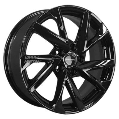 Диски Khomen Wheels 7x17/5x108 ET40 D54.1 KHW1714 (Jac/Москвич 3) Black