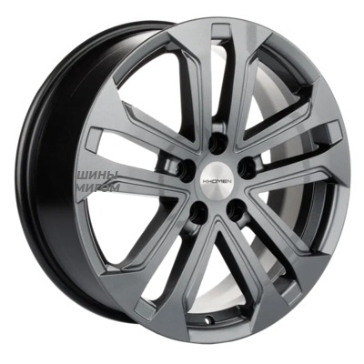 Диски Khomen Wheels 7x18/5x108 ET33 D60.1 KHW1803 (Chery Tiggo 4/Tiggo 7 Pro) Gray