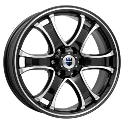 Диски K&K 7.5x18/6x114.3 ET30 D66.1 Балеар (КС727) Алмаз черный