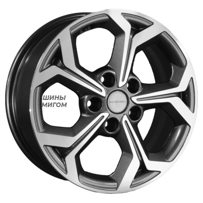 Диски Khomen Wheels 6.5x16/5x114.3 ET43 D67.1 KHW1606 (Huyndai/Kia) Gray-FP