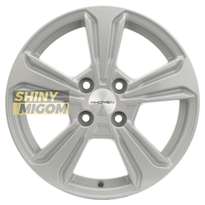 Диски Khomen Wheels 6x15/4x100 ET45 D54.1 KHW1502 (Solano) Black-FP