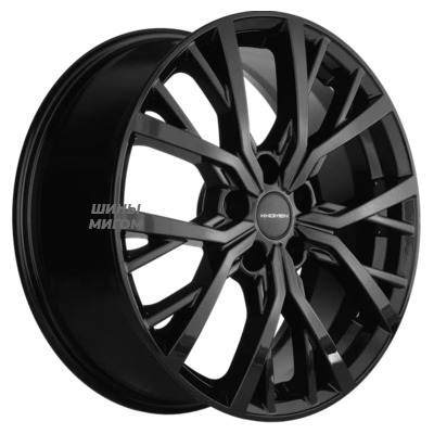 Диски Khomen Wheels 7x18/5x114.3 ET45 D67.1 KHW1806 (CX-5/3) Black-FP