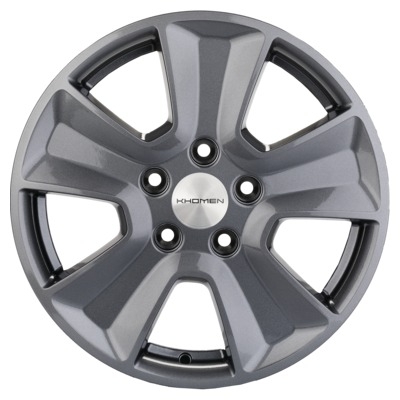 Диски Khomen Wheels 6.5x16/5x114.3 ET50 D66.1 KHW1601 (Duster) Gray
