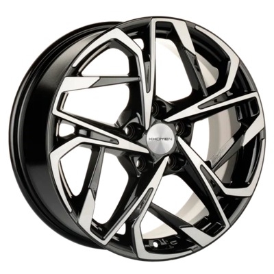 Диски Khomen Wheels 7x17/5x108 ET49 D59.5 KHW1716 (Москвич 3) Black-FP