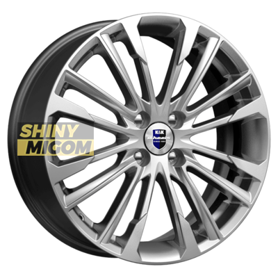 Диски K&K 6.5x17/4x98 ET35 D58.5 Сильверстоун-оригинал (КС770) Алмаз черный SK