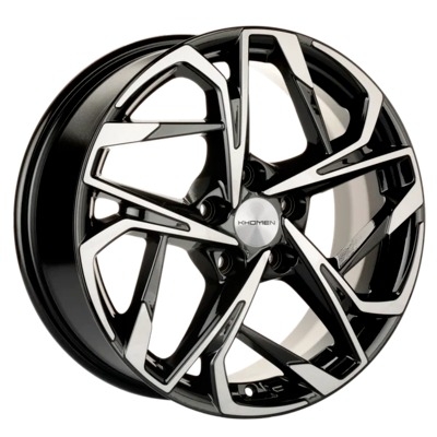 Диски Khomen Wheels 7x17/5x108 ET45 D60.1 KHW1716 (Chery Tiggo 3/3 Pro) Black-FP