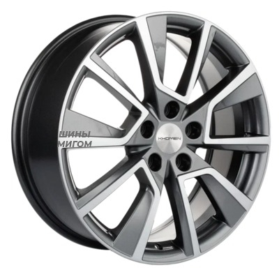 Диски Khomen Wheels 7x18/5x108 ET33 D60.1 KHW1802 (OMODA C5) Gray-FP