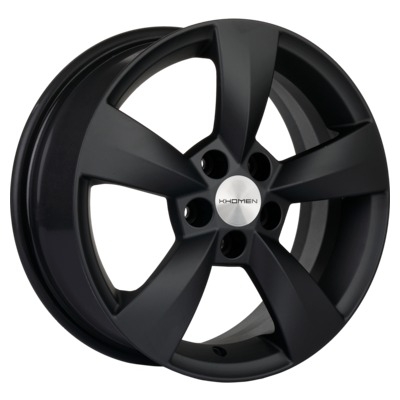 Диски Khomen Wheels 6x15/5x100 ET38 D57.1 KHW1504 (Rapid) Black matt