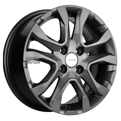 Диски Khomen Wheels 6x15/4x100 ET50 D60.1 KHW1503 (Vesta) Gray