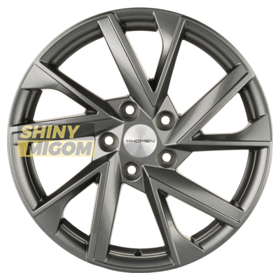 Диски Khomen Wheels 7x17/5x112 ET40 D57.1 KHW1714 (Kodiaq) Gray