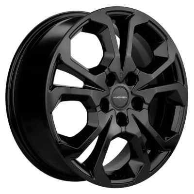 Диски Khomen Wheels 6.5x17/5x114.3 ET45 D54.1 KHW1711 (Coolray) Black