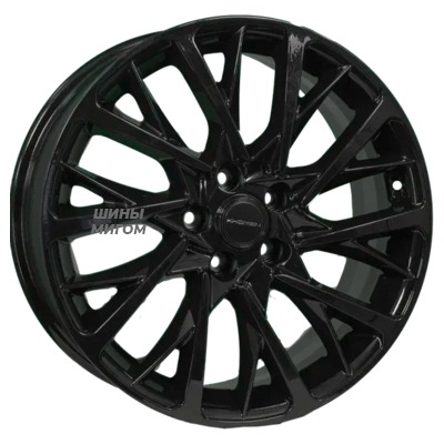 Диски Khomen Wheels 7.5x18/5x108 ET47 D60.1 KHW1804 (Chery Tiggo 8/8 Pro) Black