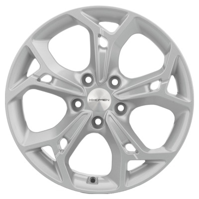 Диски Khomen Wheels 7x17/5x114.3 ET37 D66.5 KHW1702 (Haval) F-Silver