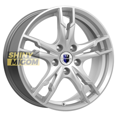 Диски K&K 7x17/5x114.3 ET48.5 D67.1 Солар-оригинал (КС875) Сильвер SK