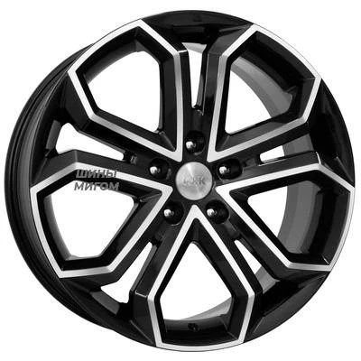 K&K 8.5x19/5x120 ET42 D67.1 Пандора (КС466) Алмаз черный