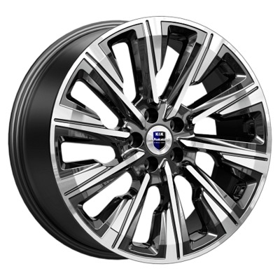 Диски K&K 7.5x19/5x112 ET34 D66.6 Галего (КС1039) Алмаз черный