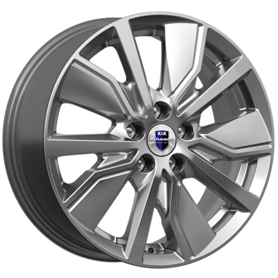 Диски K&K 6.5x16/5x112 ET43 D57.1 Гамбит (КС961) Дарк платинум