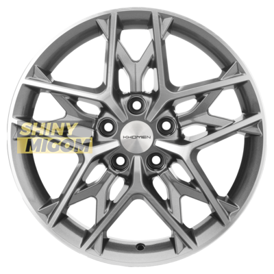 Диски Khomen Wheels 7x17/5x114.3 ET45 D60.1 KHW1709 (Camry) Gray-FP