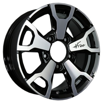 Диски iFree 6x16/5x139.7 ET40 D98.1 Тайган Блэк Джек