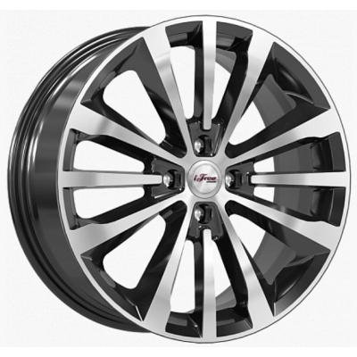 Диски iFree 7x17/4x100 ET41 D60.1 Андерсен Блэк Джек