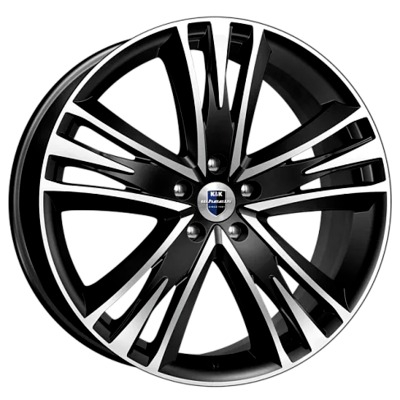 Диски K&K 8.5x20/5x112 ET35 D66.6 Атлас (КС661M) Алмаз черный