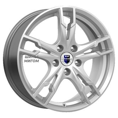 Диски K&K 7x17/5x105 ET40 D56.6 Солар (КС875) Сильвер SK