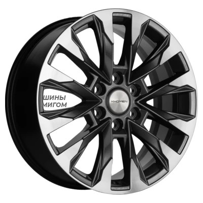 Khomen Wheels 8x20/6x139.7 ET60 D95.1 KHW 2010 GRAY-FP