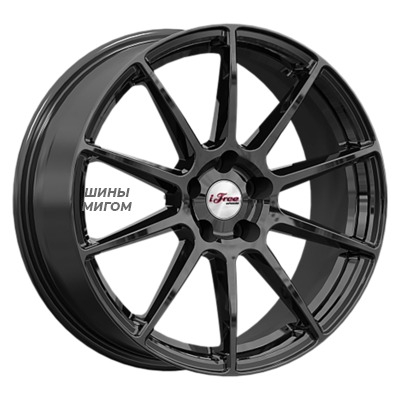 Диски iFree 7x18/5x114.3 ET37 D66.6 Винзор (КС1008) BK