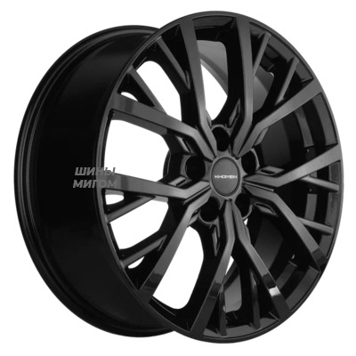 Диски Khomen Wheels 7x18/5x114.3 ET35 D60.1 KHW1806 (Lifan x70) Black-FP