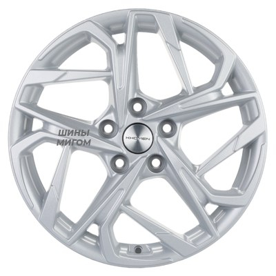 Диски Khomen Wheels 7x17/5x110 ET46 D63.3 KHW1716 (Changan CS35/CS35 Pro) F-Silver