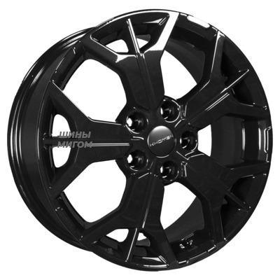 Диски Khomen Wheels 7x17/5x110 ET46 D63.3 KHW1715 (Changan CS35/CS35 Pro) Black