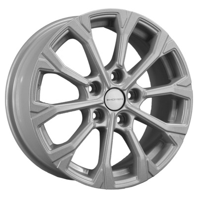 Диски Khomen Wheels 6.5x16/5x114.3 ET40 D66.1 KHW1605 (Qashqai/Tiida) F-Silver