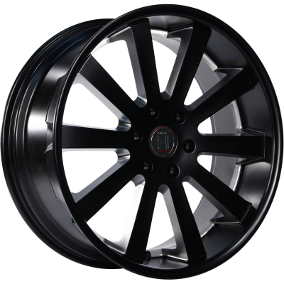 Диски HARP 9.5x22/6x139.7 ET25 D106.3 Y-10 satin-black__precision-milling