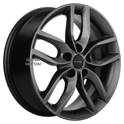 Диски Khomen Wheels 6.5x17/5x114.3 ET37 D66.5 KHW1708 (Haval Jolion) Gray