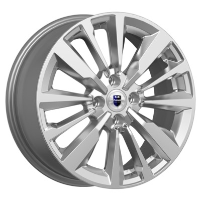 Диски K&K 6.5x16/4x100 ET41 D60.1 Эрман (КС997) Дарк платинум