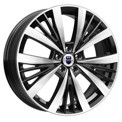 Диски K&K 7.5x19/5x112 ET35 D66.6 Марвел (КС881) Алмаз черный SK