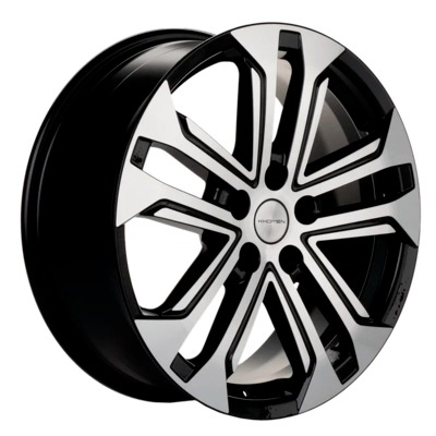 Диски Khomen Wheels 7x18/5x108 ET33 D60.1 KHW1803 (Chery Tiggo 4/Tiggo 7 Pro) Black-FP