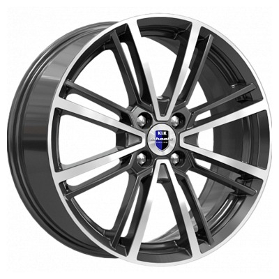 Диски K&K 7x17/5x114.3 ET40 D67.1 Эрфурт (КС898) Алмаз черный