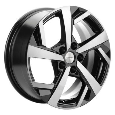 Диски Khomen Wheels 7x17/5x108 ET40 D54.1 KHW1712 (Москвич 3) Black-FP