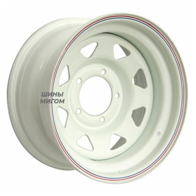 Диски Off-Road-Wheels 7x15/5x139.7 ET0 D110 УАЗ белый