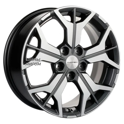 Диски Khomen Wheels 7x17/5x110 ET46 D63.3 KHW1715 (Changan CS35/CS35 Pro) Gray-FP