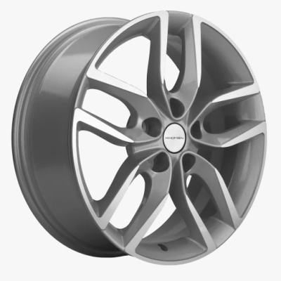 Диски Khomen Wheels 6.5x17/5x114.3 ET40 D64.1 KHW1708 (Haval F7/F7x) F-Silver-FP