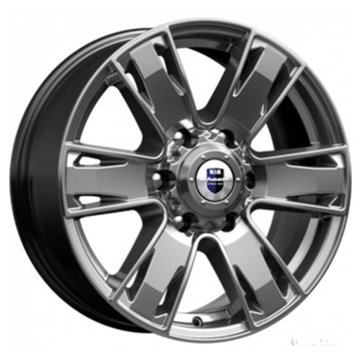 Диски K&K 7x17/6x139.7 ET30 D106.1 Севенна (КС726) Дарк платинум